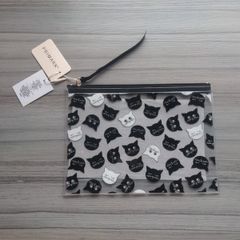Cat travel wallet/vanity holder