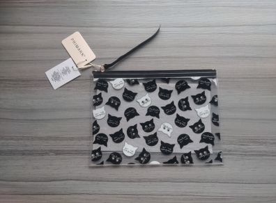 Cat travel wallet/vanity holder