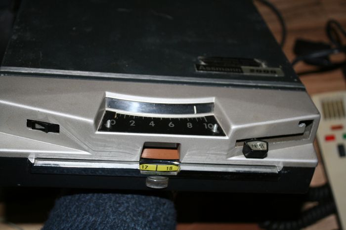 Antique Assmann 2000 - the Dictation Machine with Re-recordable Magnetic Records