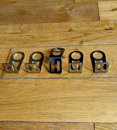 5x New Chome Bicycle Lamp Brackets