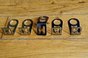 5x New Chome Bicycle Lamp Brackets