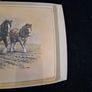 vintage tray horses Image 4