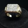 Vintage 9ct Gold Mens Signet Ring, London Hallmarked, Size 65 Image 2