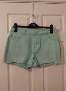 Blue Denim shorts size 14