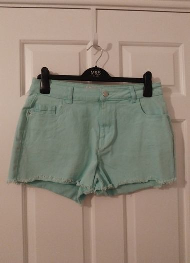 Blue Denim shorts size 14