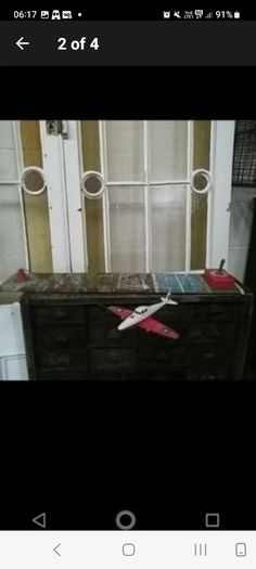 Vintage Tin Toy Plane
