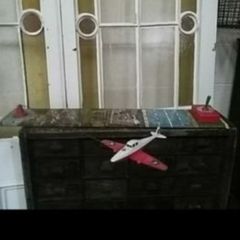 Vintage Tin Toy Plane