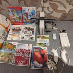 Wii bundle with Mario Bros, Sports, HDMI adapter