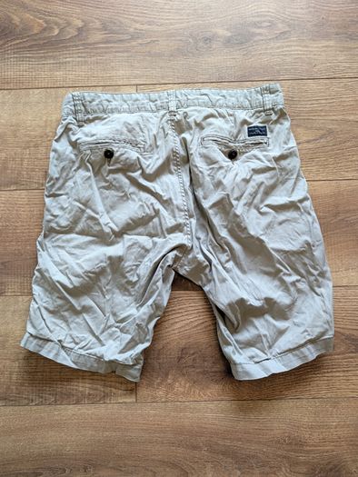 Selected Homme Tailored Chino Shorts (Beige / Khaki) - Size W30-W31