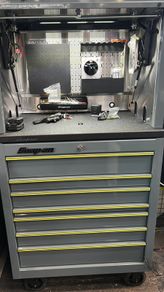 Snap on 36 inch roll cab with hutch