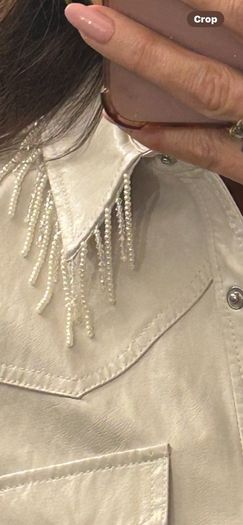 Pinko Ivory Blouse size 10 NWT, amazing