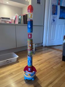 Rocket Air Stacker Toy