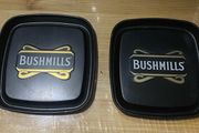 Bushmills metal coasters for glasses