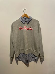Grey Sweater Los Angelus size 14 - New