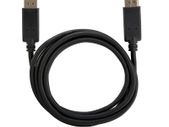 New 1.8m Full Male DisplayPort to Full Male Displayport Cable Plug to Plug #555