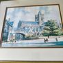 Lovely christ church dublin framed larger print by colin gibson 40 x 48 cm. frame Image 2