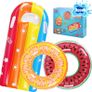 Swimming Rings for Kids Fruit Pool Float, Swim Tube Ring, Inflatable Pool Floats Swim Pool Party (FREE SHIPPING) Image 2