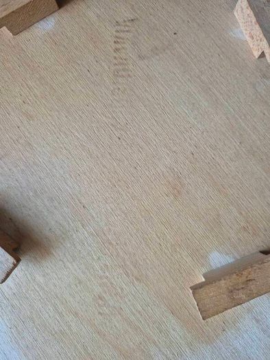 Rare Mid-Century Beech Utility Stool  Pristine Mint Condition