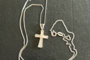 silver necklace