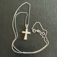 silver necklace