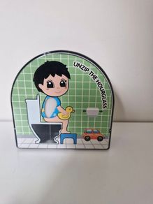 Kids toilet sand timer