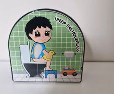 Kids toilet sand timer