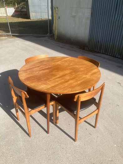 Mid Century Dining Set - The Vintage Furniture Warehouse and Showroom Open Saturday 25th April 12 til 4pm Eircode R95T227