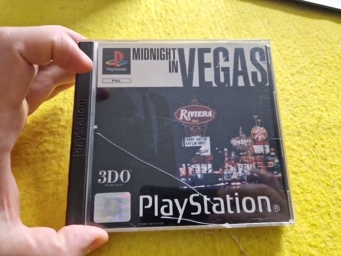 Midnight in Vegas PlayStation1 Ps1 PlayStation2 Ps2 games Original