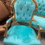 New gold and new material salon set 5 pieces Image 5