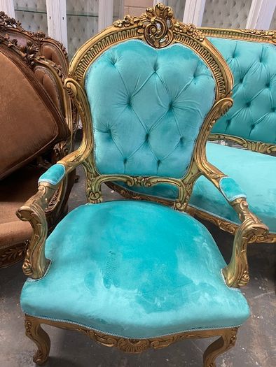 New gold and new material salon set 5 pieces