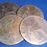 1897 Victoria Pennies. Image 4