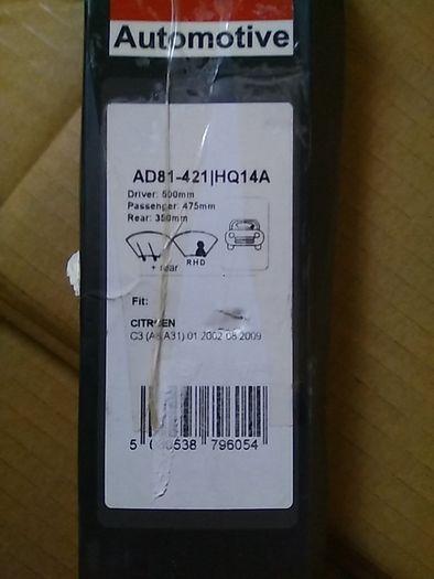 HQ Wiper blades for Citroen
