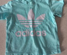 Baby Adidas t-shirt - light blue