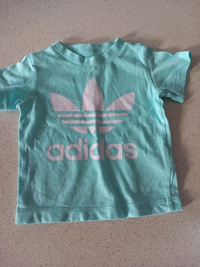 Baby Adidas t-shirt - light blue