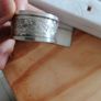 Vintage Sterling Silver Napkin Ring Image 2