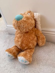 Anna Club Plush Plush Dog Blue nose approx. 40 cm. Used Please see photos