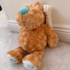 Anna Club Plush Plush Dog Blue nose approx. 40 cm. Used Please see photos