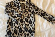 Stunning Girls cardicoat cardigan jacket animal leopard print 6 7 8 from Next
