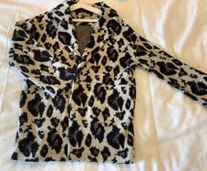 Stunning Girls cardicoat cardigan jacket animal leopard print 6 7 8 from Next