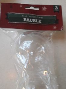Fill your own baubles