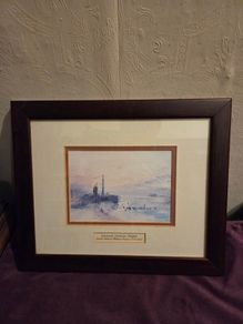Yarmouth Harbour Norfolk by Joseph Mallord William Turner Framed print