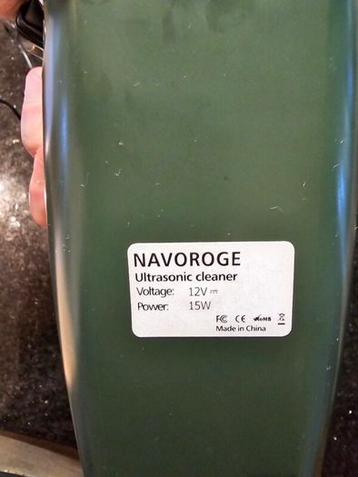 NAVOROGE Ultrasonic Cleaner - For Glasses, Jewelry & Watches