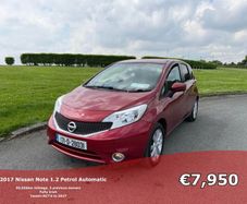 2017 Nissan Note 1.2 Petrol