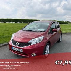 2017 Nissan Note 1.2 Petrol