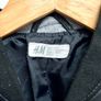 Kids H&M black bomber jacket Image 4