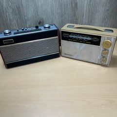 Vintage Roberts R606-MB Portable Radio + Benkson Solid State 8 - Faulty - PROP