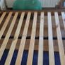 King bed, 5 foot solid wood bed fram for sale Image 3