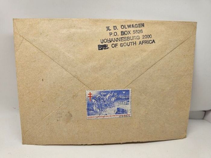 Africa First Day Covers x5 1977 1975 1973 Not Used