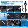 XTOOL XV200 is an upgraded of XV100 8.5mm HD Endoscope Camera Micro 8 LED Car Endoscope Inspection Borescope For D9S X100MAX D7S Image 4
