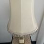 Beautiful Antique Alabaster & Brass Table Lamo Image 5